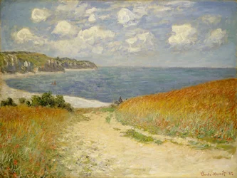 Path in the Wheat i Pourville, 1882