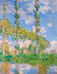 Popplar i solen, 1891