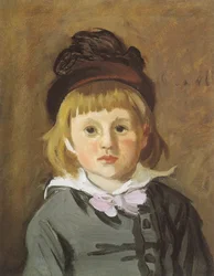 Porträtt av Jean Monet, ca 1872