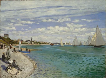 Regatta på Sainte-Adresse
