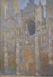 Rouens katedral, fasad, ca 1892-94