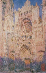 Katedralen i Rouen vid solnedgången, 1892-1894