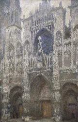 Rouens katedral, västportalen, Harmony in Grey, 1894