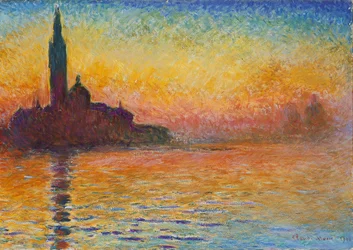 San Giorgio Maggiore i skymningen