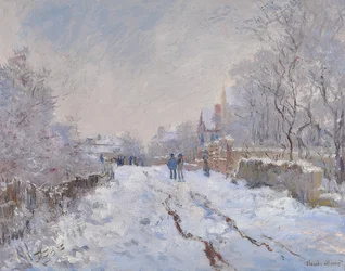 Snö i Argenteuil. 1875