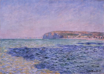 Skuggor på havet. Klipporna vid Pourville