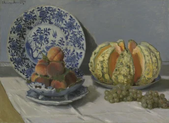 Stilleben med melon