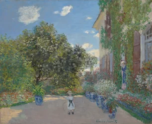 Konstnärens hus i Argenteuil, 1873.