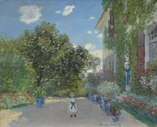 Konstnärens hus i Argenteuil, 1873