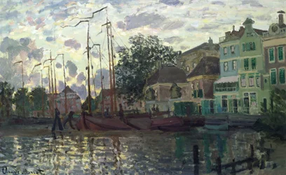 Dammen i Zaandam, kväll