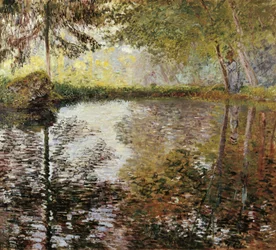 Sjön vid Montgeron, Frankrike