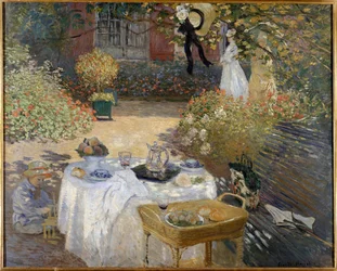 Lunchen, Monets trädgård i Argenteuil