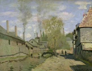 Strömmen av Robec i Rouen