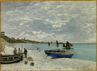 Stranden i Sainte Adresse