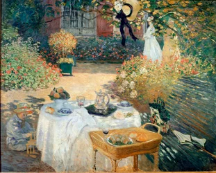 Lunch, dekorativ panel