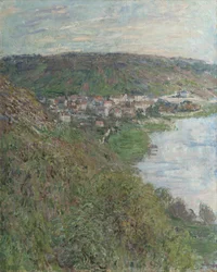 Utsikt över Vétheuil