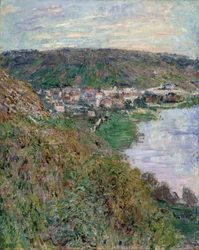 Utsikt över Vétheuil