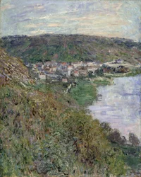 Utsikt över Vétheuil