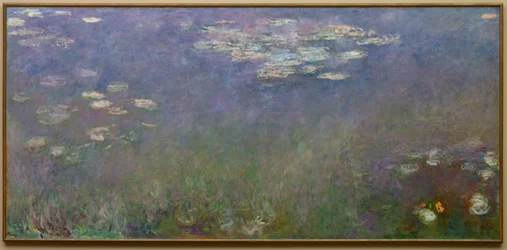 Näckrosor (Agapanthus), ca 1915-26 (olja på duk)