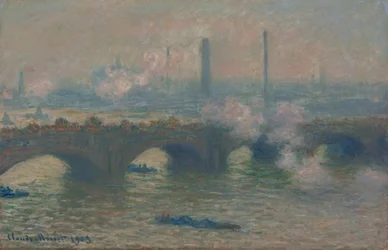 Waterloo Bridge, Grey Day, 1903.