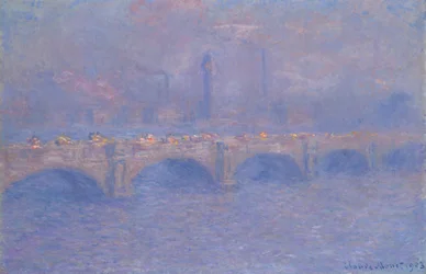 Waterloo Bridge, Sunlight Effect, 1903.