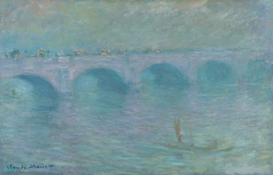 Waterloo-bron i dimman, 1903
