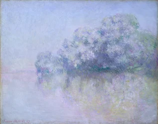 Île aux Orties nära Vernon, 1897