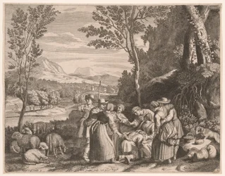 The Slap, Plate 4 från Pastorales