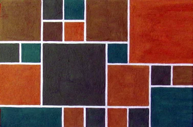 Geometriska färgblock
