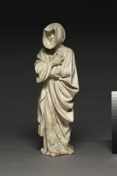 Två gråter från Filip den djärve, hertig av Bourgogne, graven 1404-10