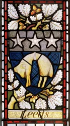 Leeds Heraldik, 1867-71 (målat glas)