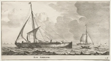 Olika fartyg och utsikter över Amsterdam (Verscheÿde Schepen en Gesichten van Amstelredam), del II: En köpman