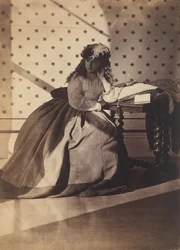 Fotografisk studie, tidigt 1860-tal.
