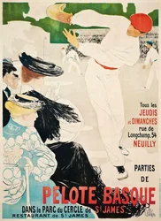 Baskisk pelota, ca. 1903.