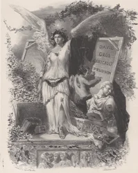 Samtida konstnärer, ca. 1847.