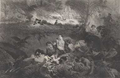 Drömmar om jakt, 1858.