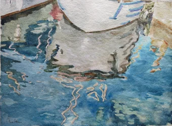 Kroatiska reflektioner, 2011 (akvarell)
