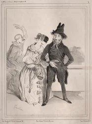 Carnival Pochades: Det är singular! hon säger till mig att jag är Philibert Désormeaux, och att jag passerar för en imbecil!! ....var fan visste hon det?