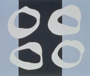 Blue Ground IV, 1998 (akryl på duk)