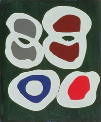 Cross-Cut, 1998 (akryl på duk)