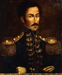 Porträtt av Simon Bolivar; Porträtt av Simon Bolivar, ca. 1925