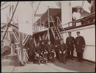 Cunard Line, S.S. "Umbria", ca 1897 (s/v foto)