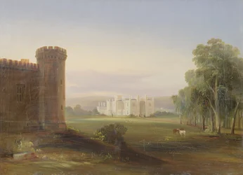 Government House and Stables, Sydney, 1841