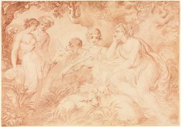 Herdar och herdinnor, 1789.