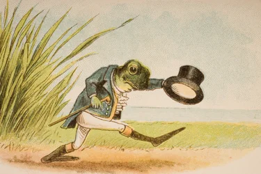 En groda som skulle gå iväg, från "Old Mother Goose