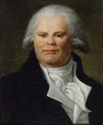 Porträtt av Georges Jacques Danton 1759-1794, ca. 1790.