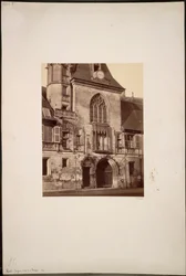 Hotel Jacques Coeur i Bourges, ca. 1865.
