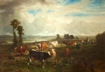 Landskap, Les Hauteurs de Suresnes, 1856