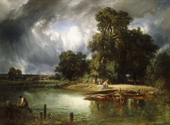 Färjeöverfarten, 1849