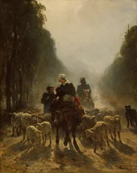 Vägen till marknaden, 185859.